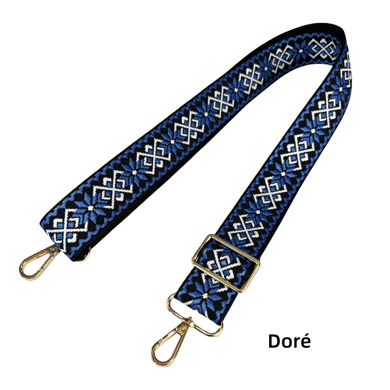 Bandoulières réglable pour sac - jacquard - 38mm