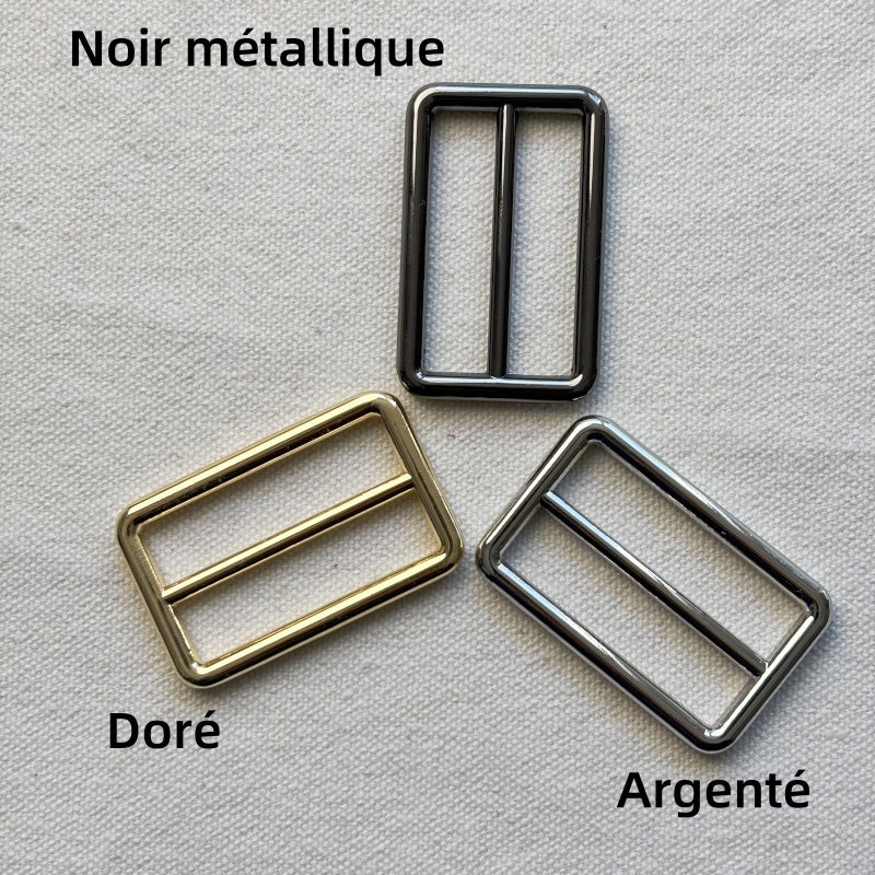 Boucles réglable en métal - 25mm 32mm 38mm