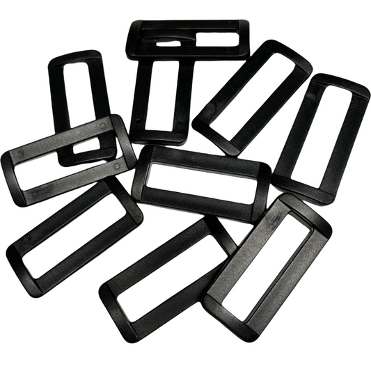 Boucles rectangulaire en plastique pour sangle  - 38mm