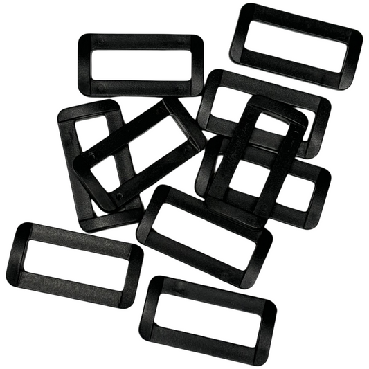 Boucles rectangulaire en plastique pour sangle - 32mm