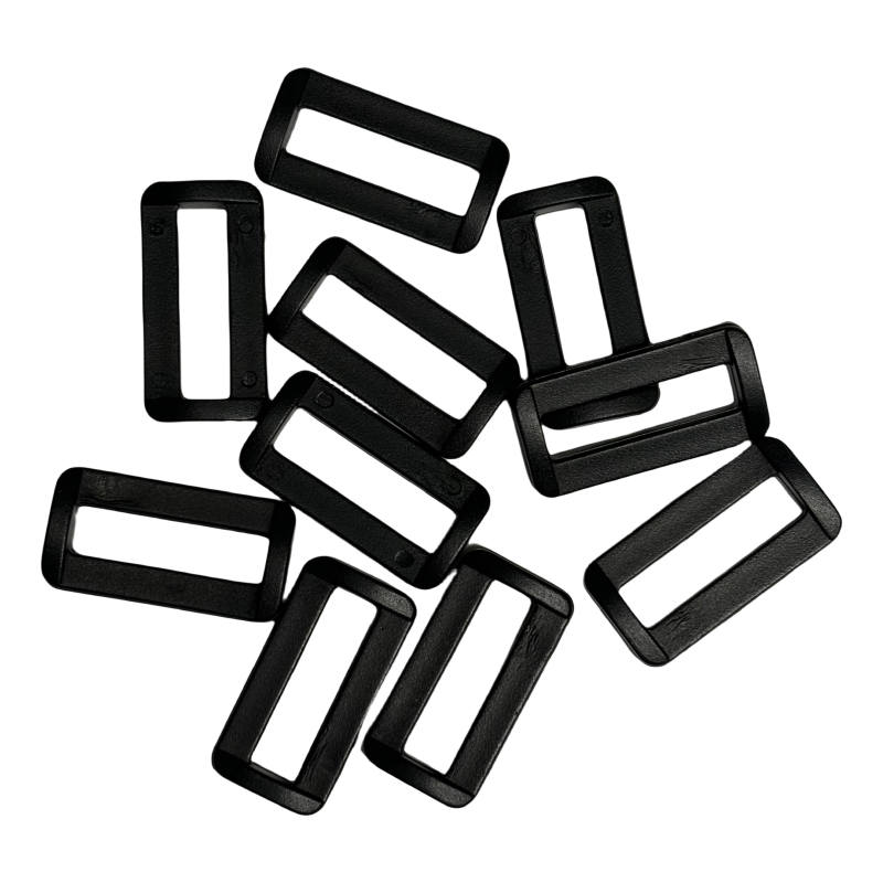 Boucles rectangulaire en plastique pour sangle - 25mm