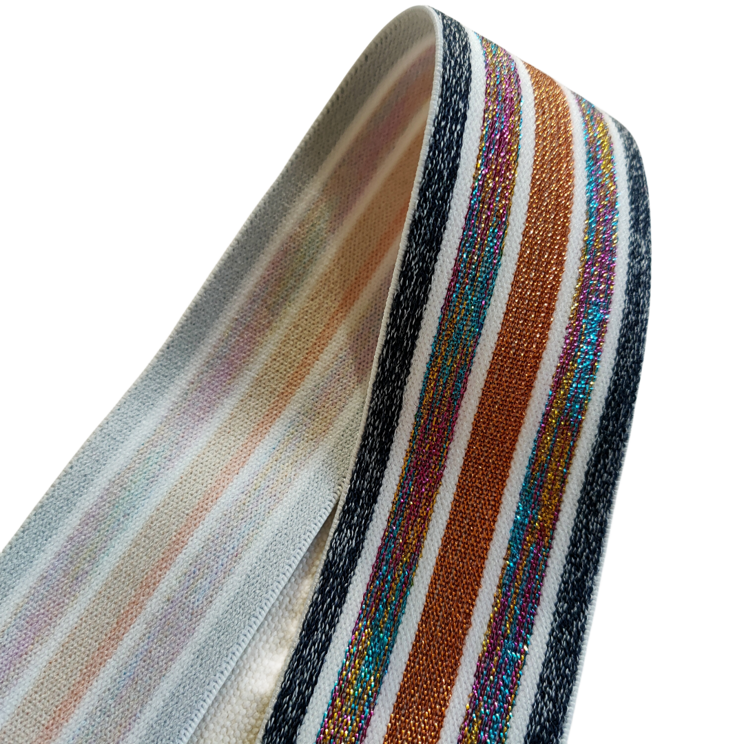 Élastique coloré - 40mm de largeur