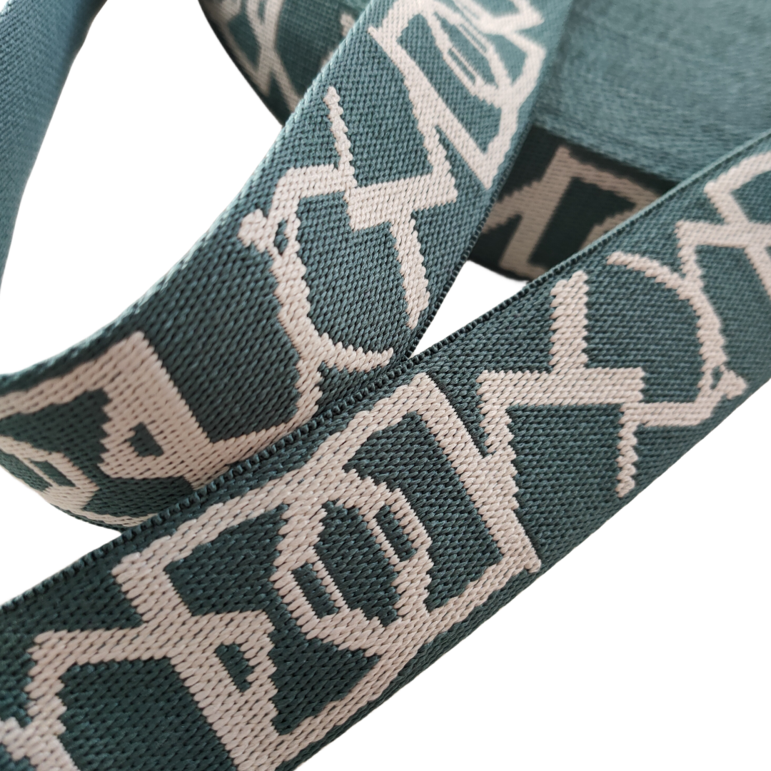 Sangles jacquard - Épaisseur 1,5mm - 38mm