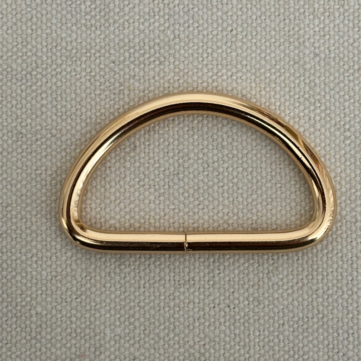 Anneaux demi-lune en métal - 38x20mm