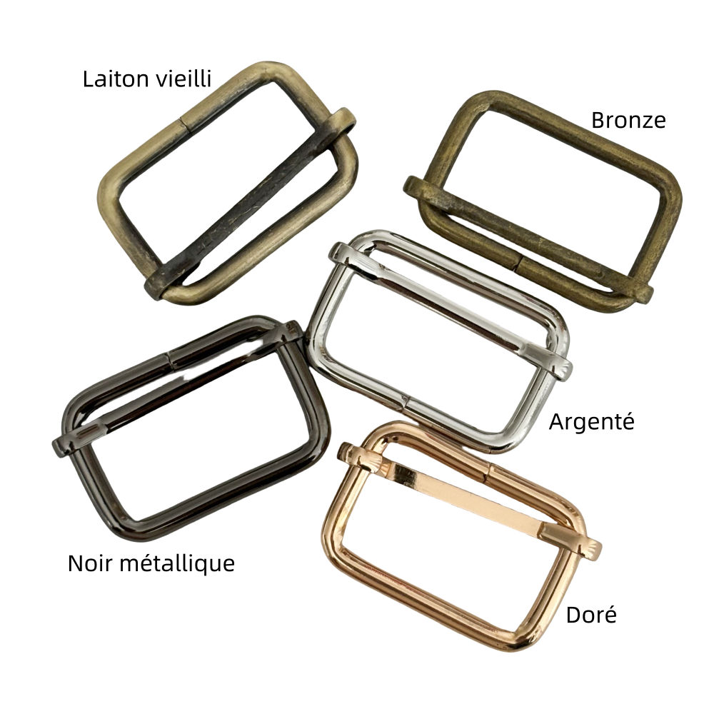 Boucles réglable en métal - 32mm