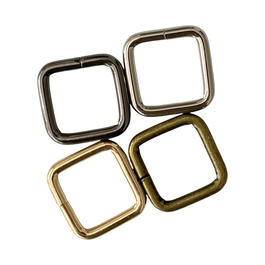 Anneaux rectangulaire en métal - 20×20mm