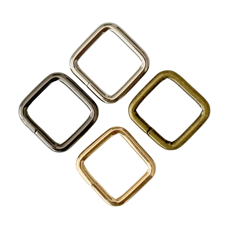 Anneaux rectangulaire en métal - 20×20mm