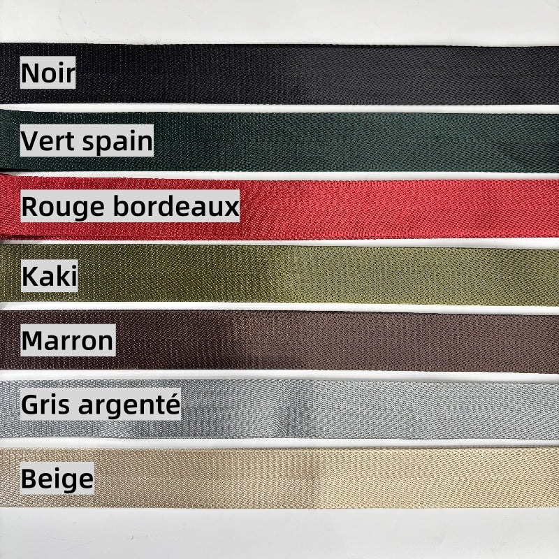 Sangles à chevrons - Épaisseur 1mm - 38mm