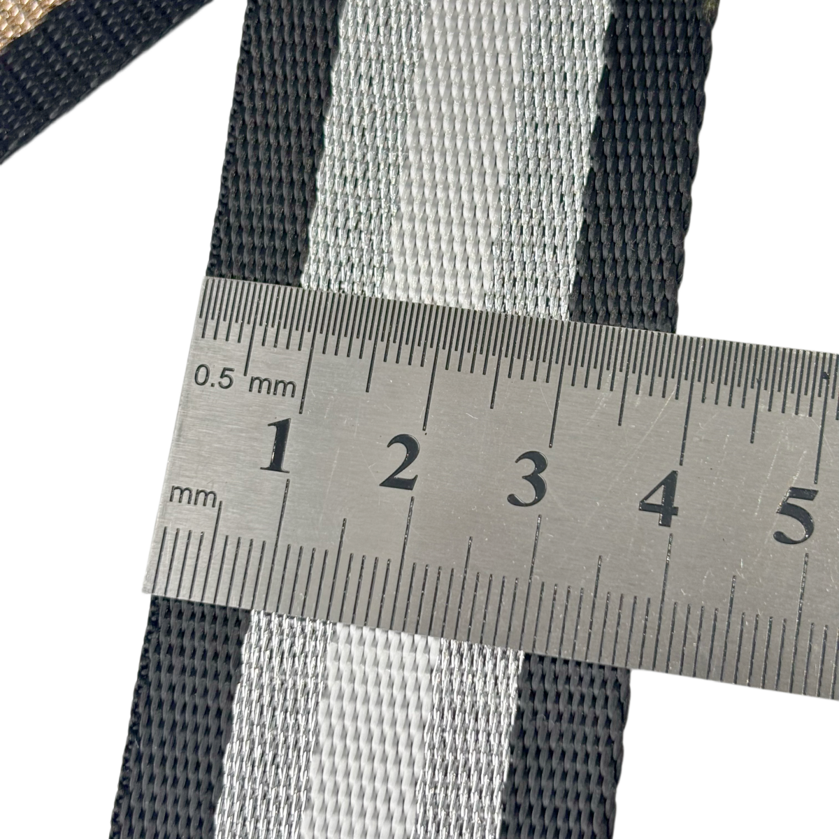Sangles Rayée Brillante - Épaisseur 1,3mm - 32mm / 38mm
