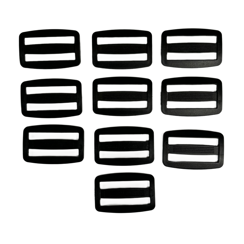 Boucle d'Échelle en Plastique Noir - 38mm