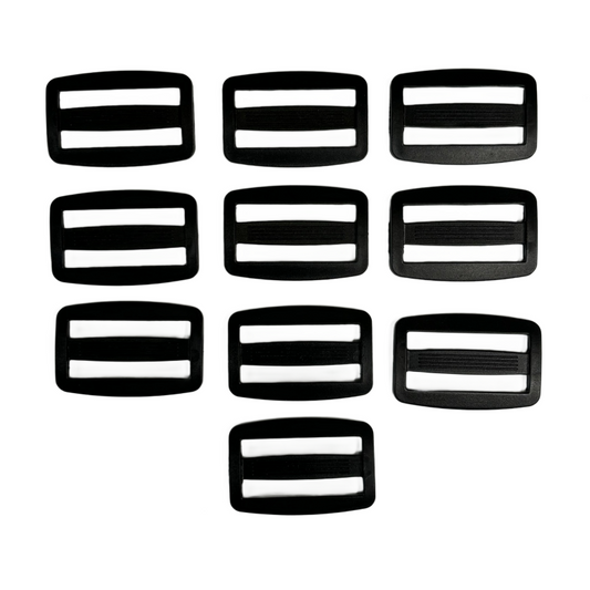 Boucle d'Échelle en Plastique Noir - 38mm