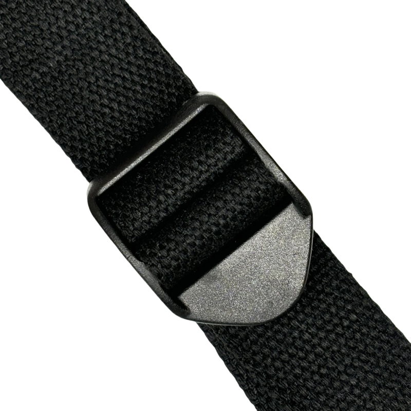 Boucles de serrage en plastique noir - 32mm