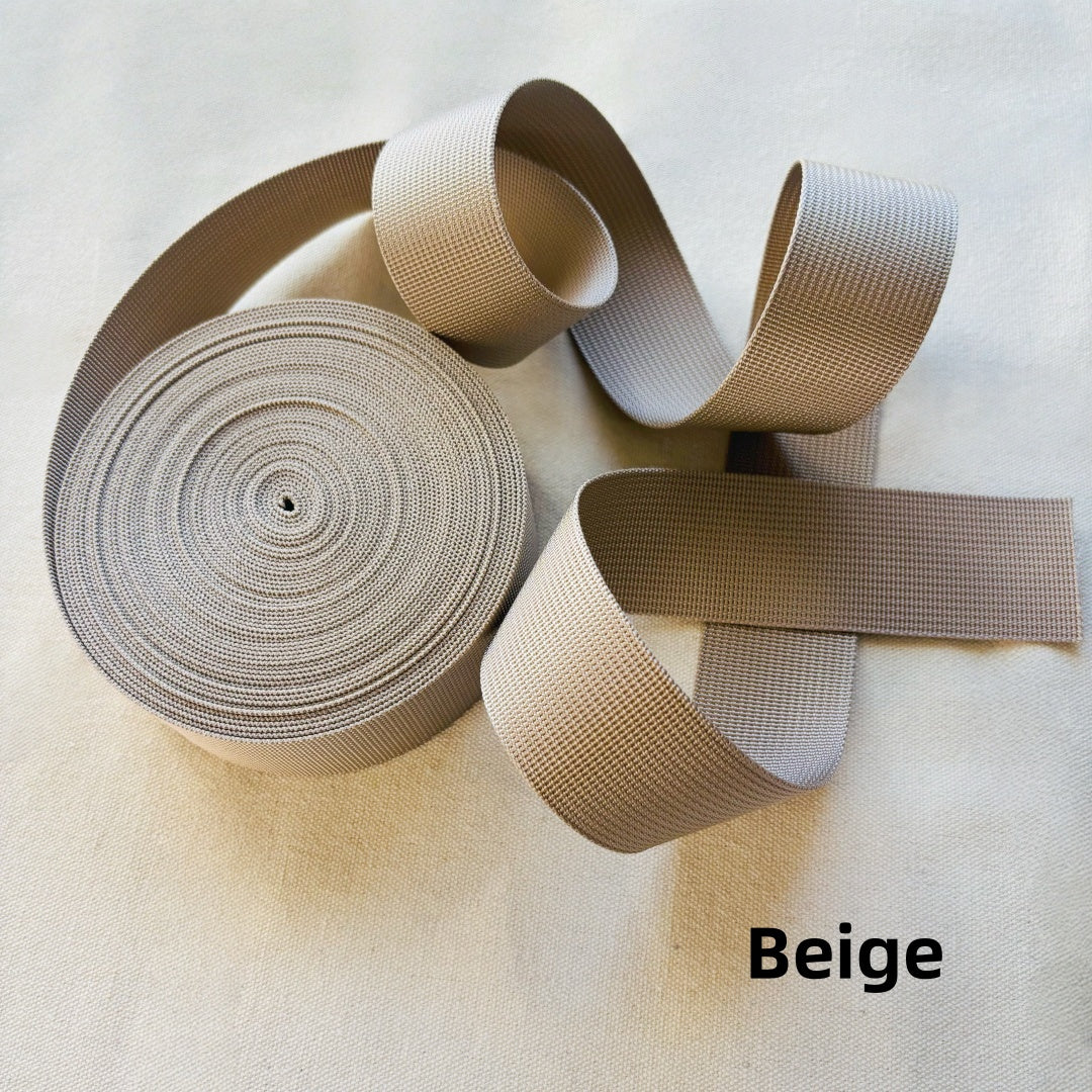 Sangles de couleur unie - Épaisseur 1mm - 25mm / 32mm / 38mm
