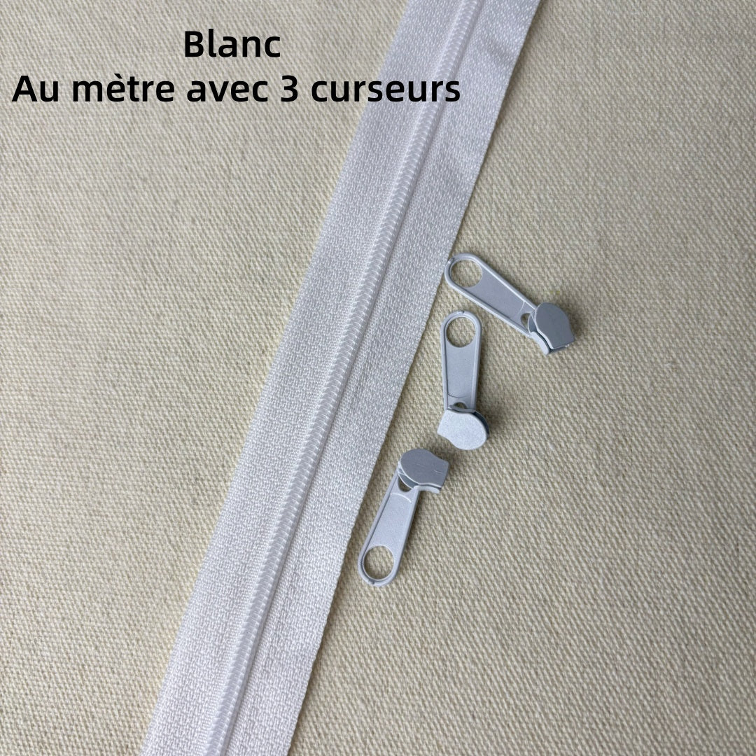 Fermetures éclair sans fin-zip - N°3