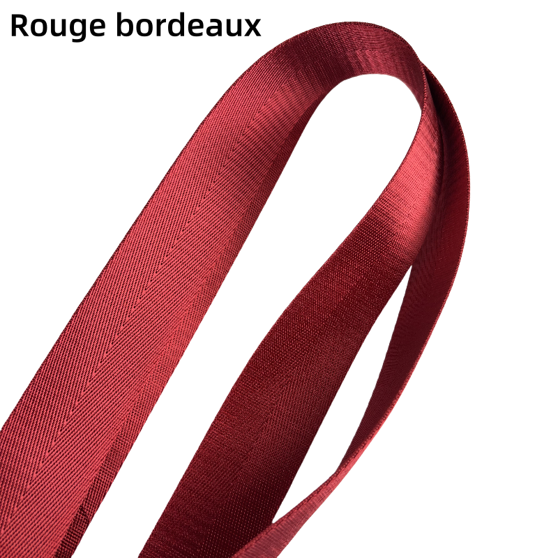 Bandoulières réglable pour sac - à chevrons de couleur unie- 38mm