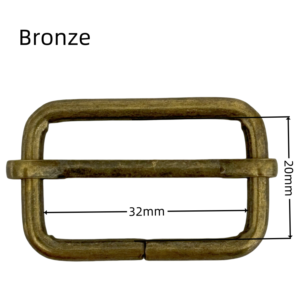 Boucles réglable en métal - 32mm