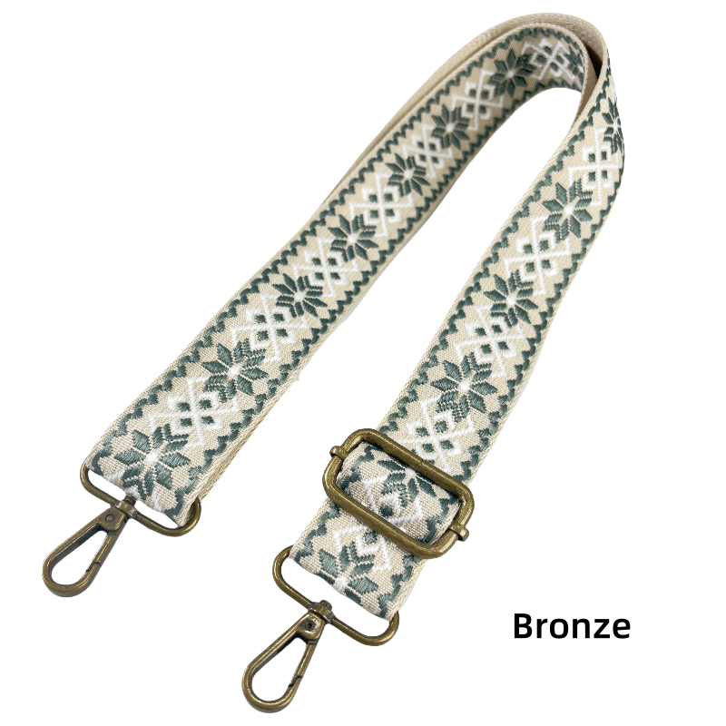 Bandoulières réglable pour sac - jacquard - 38mm