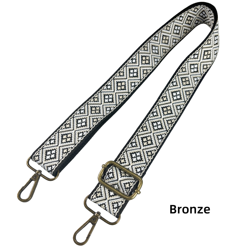 Bandoulières réglable pour sac - jacquard - 38mm