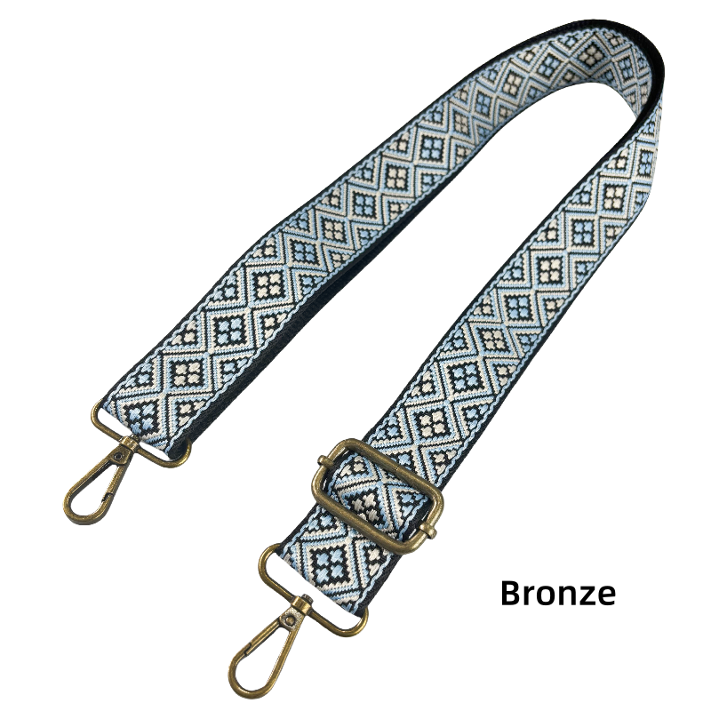 Bandoulières réglable pour sac - jacquard - 38mm