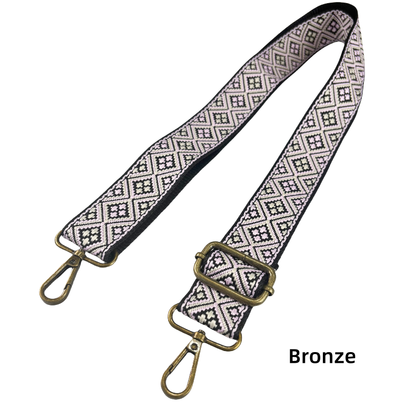 Bandoulières réglable pour sac - jacquard - 38mm