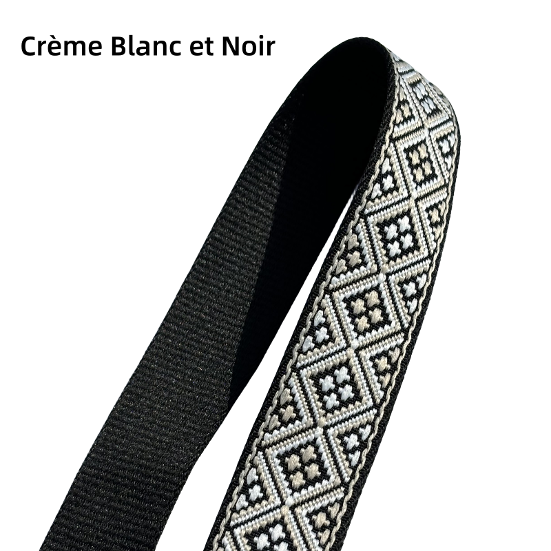 Bandoulières réglable pour sac - jacquard - 38mm