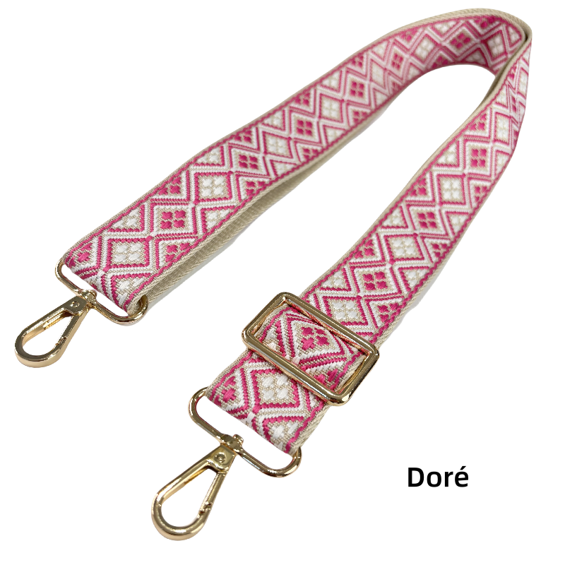 Bandoulières réglable pour sac - jacquard - 38mm