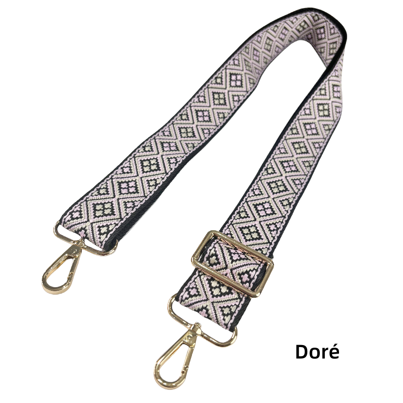 Bandoulières réglable pour sac - jacquard - 38mm