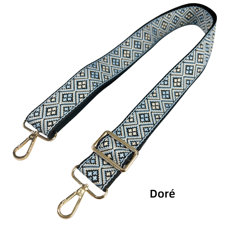 Bandoulières réglable pour sac - jacquard - 38mm