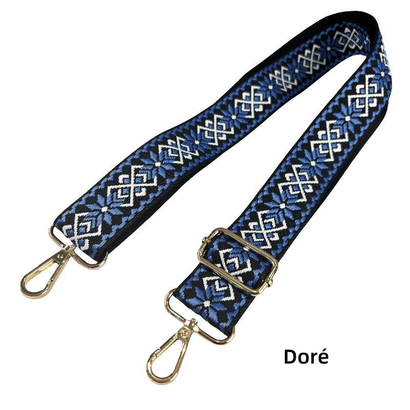 Bandoulières réglable pour sac - jacquard - 38mm