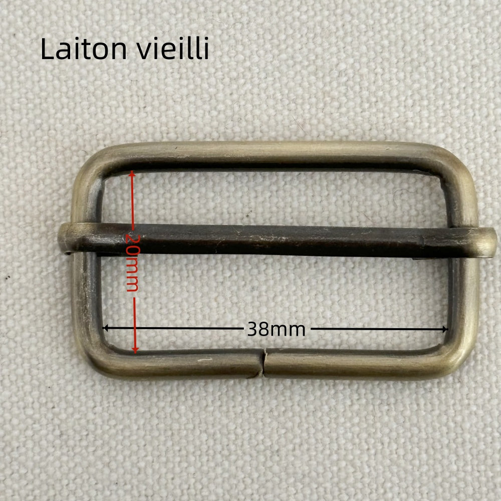 Boucles réglable en métal - 38mm