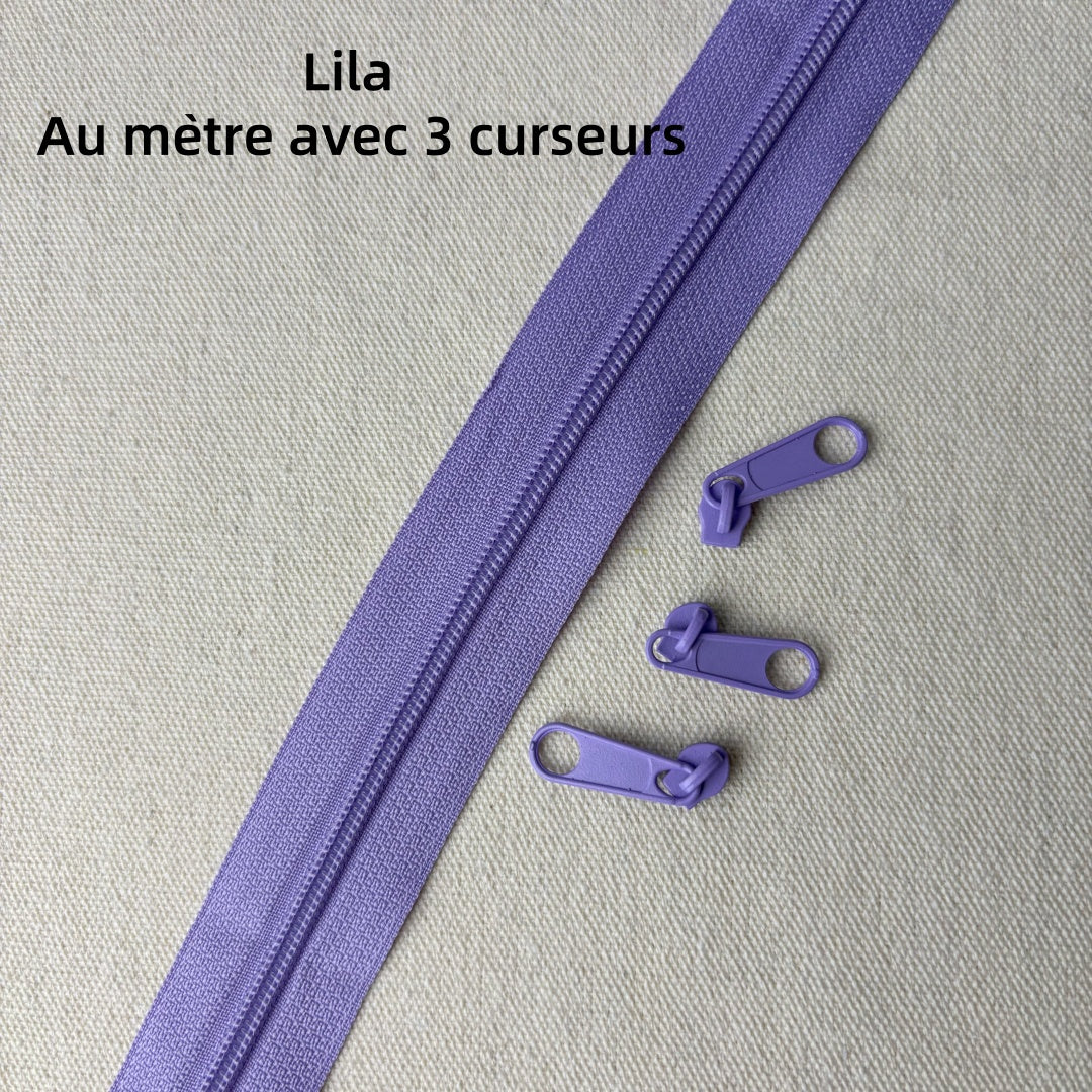 Fermetures éclair sans fin-zip - N°3