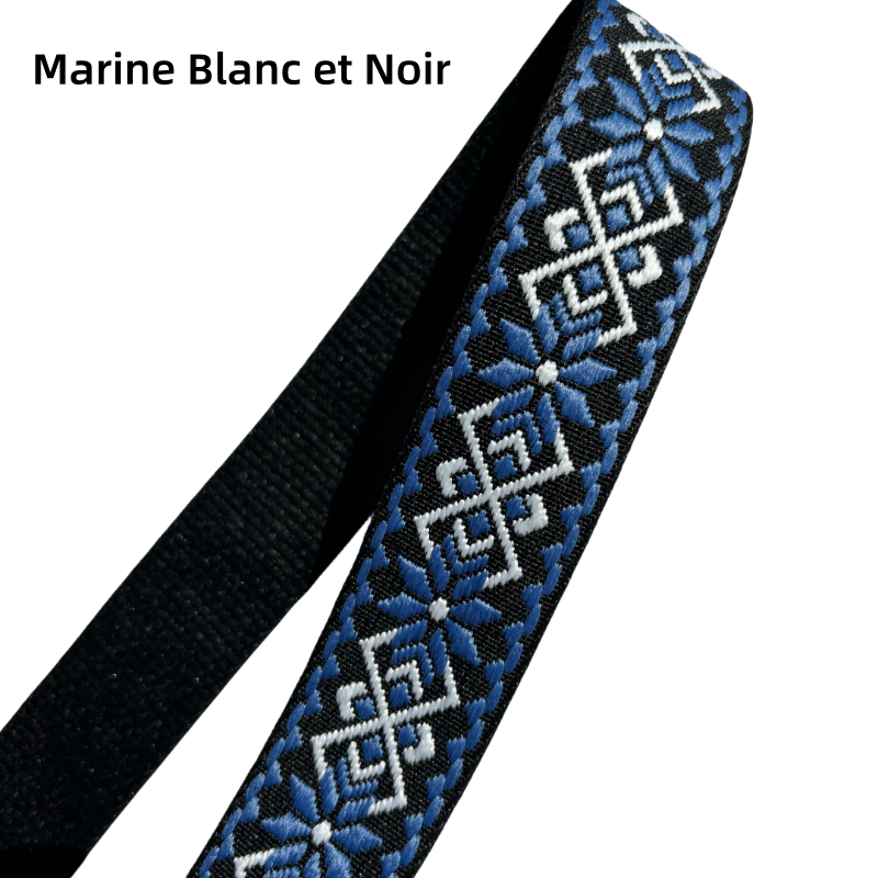 Bandoulières réglable pour sac - jacquard - 38mm