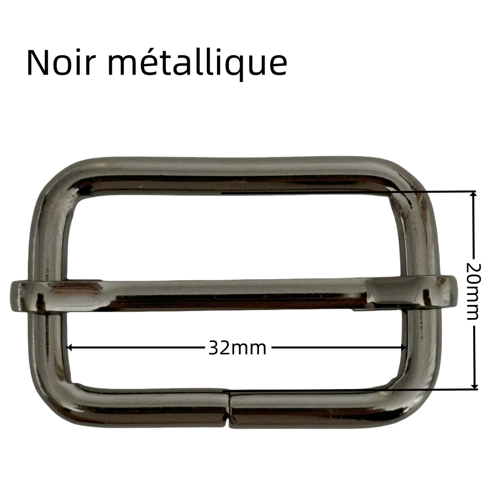 Boucles réglable en métal - 32mm
