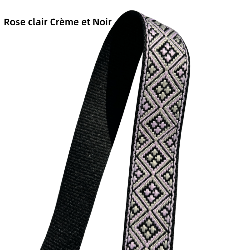 Bandoulières réglable pour sac - jacquard - 38mm