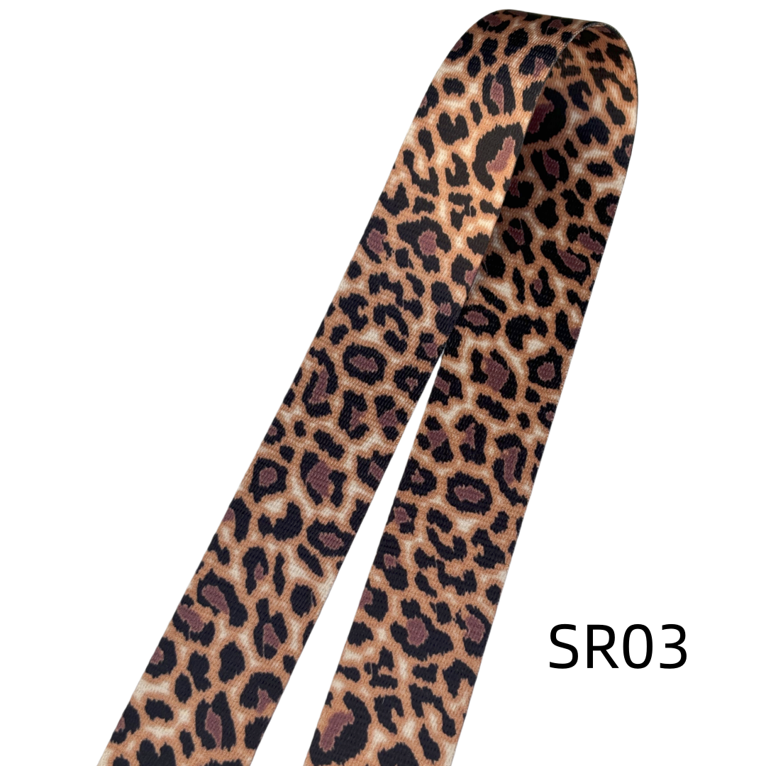 Sangles à motifs en 38mm - Multicolore - Épaisseur 1mm