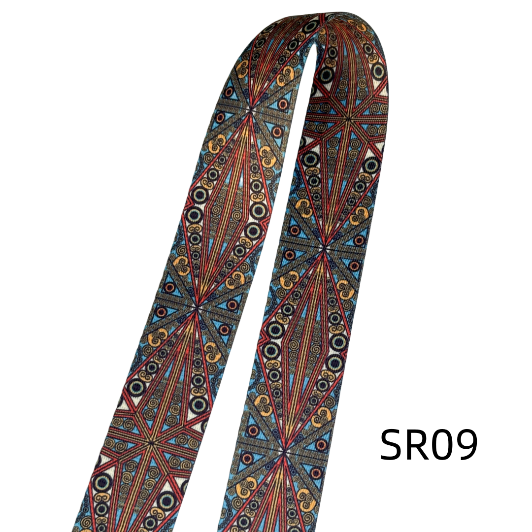 Sangles à motifs en 38mm - Multicolore - Épaisseur 1mm