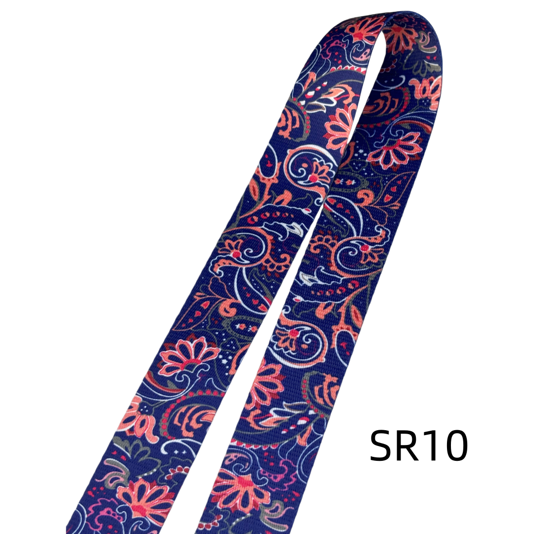 Sangles à motifs en 38mm - Multicolore - Épaisseur 1mm