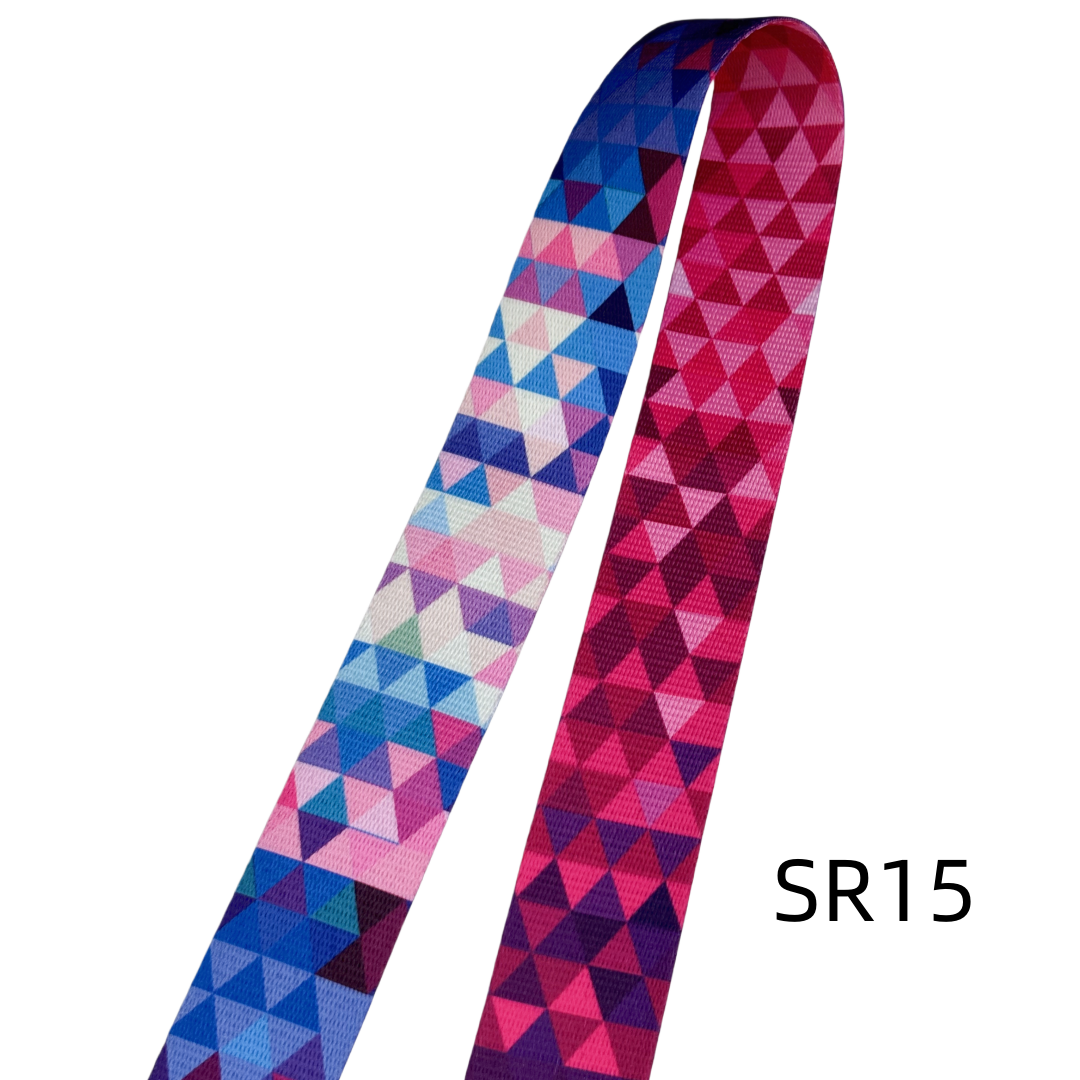 Sangles à motifs en 38mm - Multicolore - Épaisseur 1mm