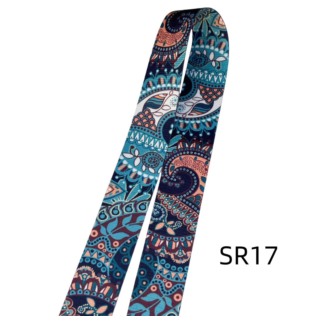 Sangles à motifs en 38mm - Multicolore - Épaisseur 1mm