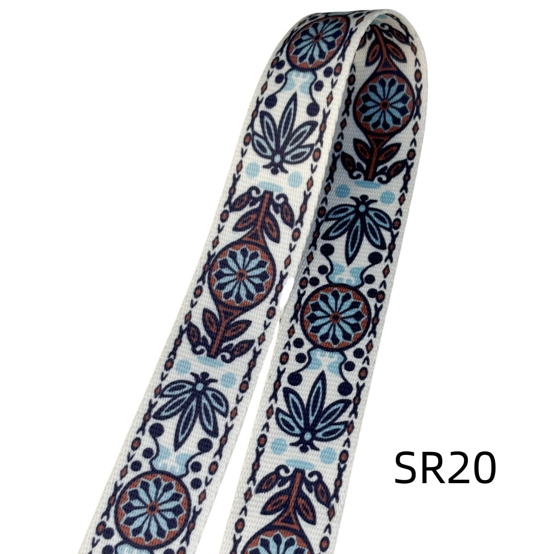 Sangles à motifs en 38mm - Multicolore - Épaisseur 1mm