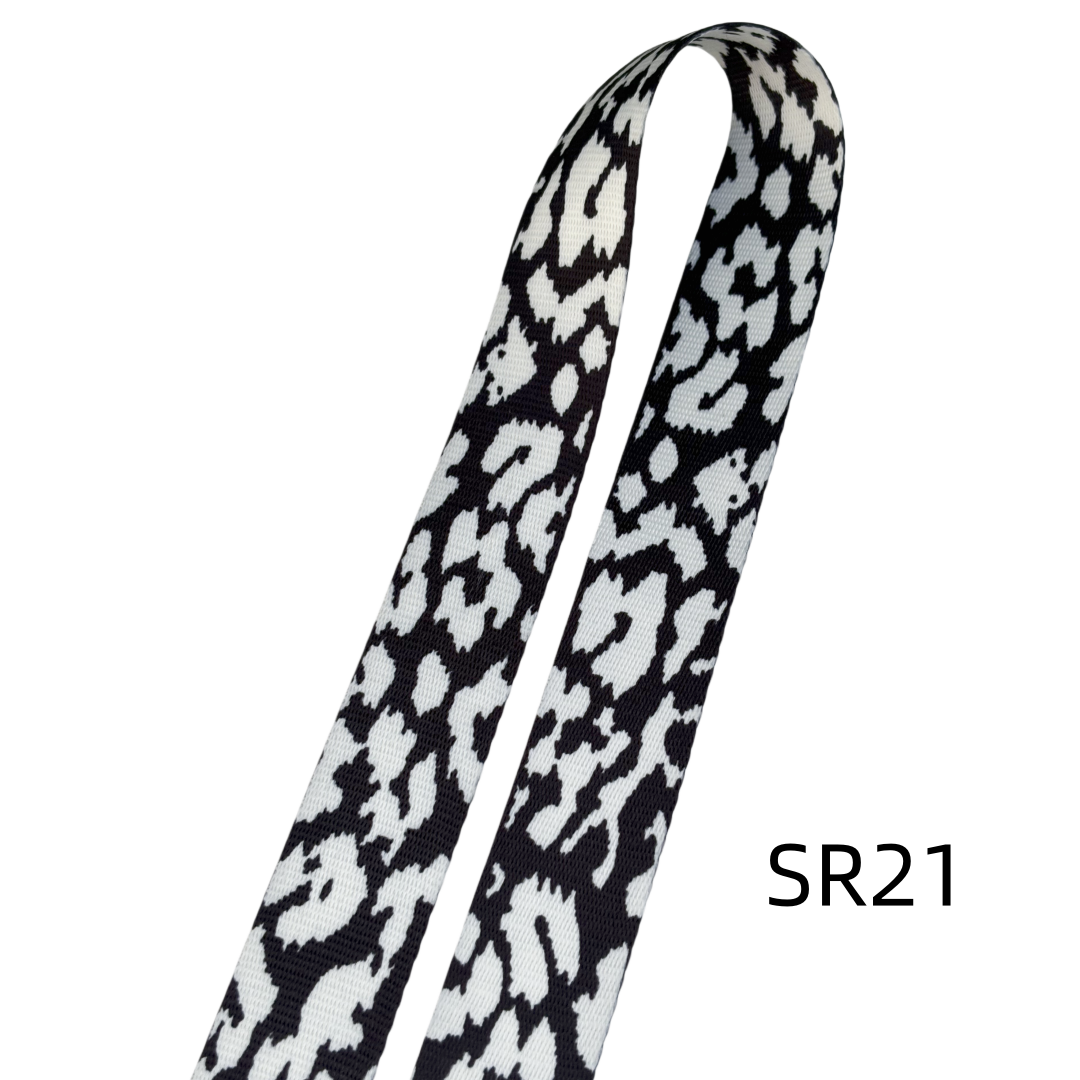 Sangles à motifs en 38mm - Multicolore - Épaisseur 1mm