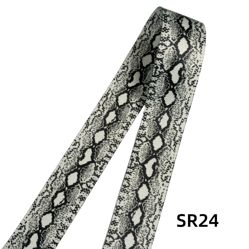 Sangles à motifs en 38mm - Multicolore - Épaisseur 1mm