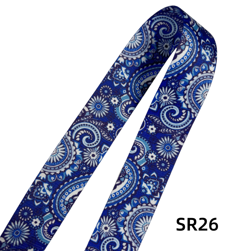 Sangles à motifs en 38mm - Multicolore - Épaisseur 1mm