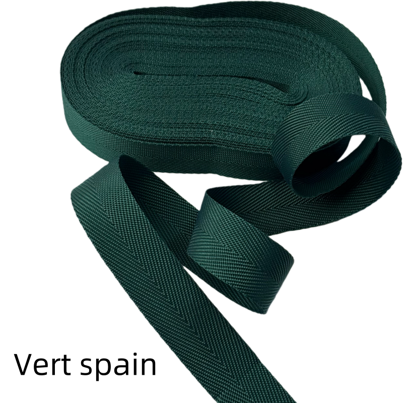 Sangles de couleur unie - Épaisseur 0,8mm - 23mm de largeur