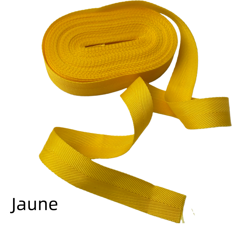 Sangles de couleur unie - Épaisseur 0,8mm - 23mm de largeur